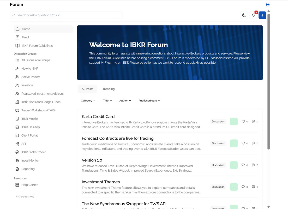 SAC Forum Example