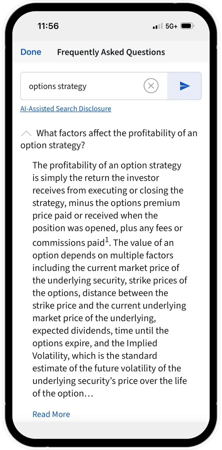 Option Wizard frequently asked questions